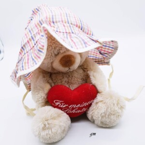 Vintage Baby Mütze, Sonnenhut