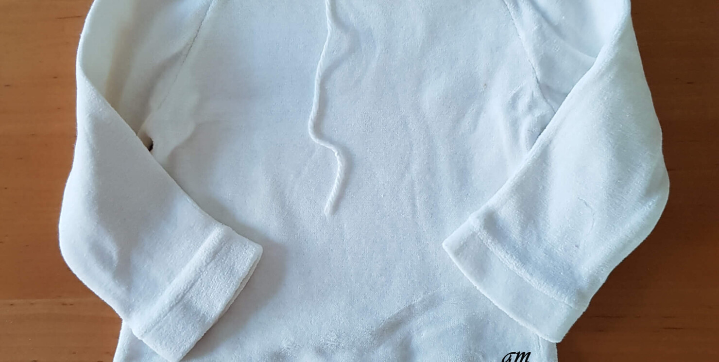 Vintage, Baby Shirt 57/62 Nicki weiß