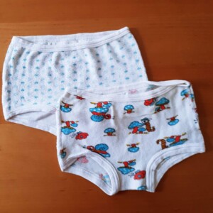 Baby Höschen 2er Set Größe ca. 116 vintage