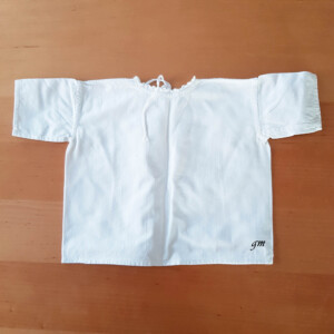 weißes BabyHemd1926 Handarbeit