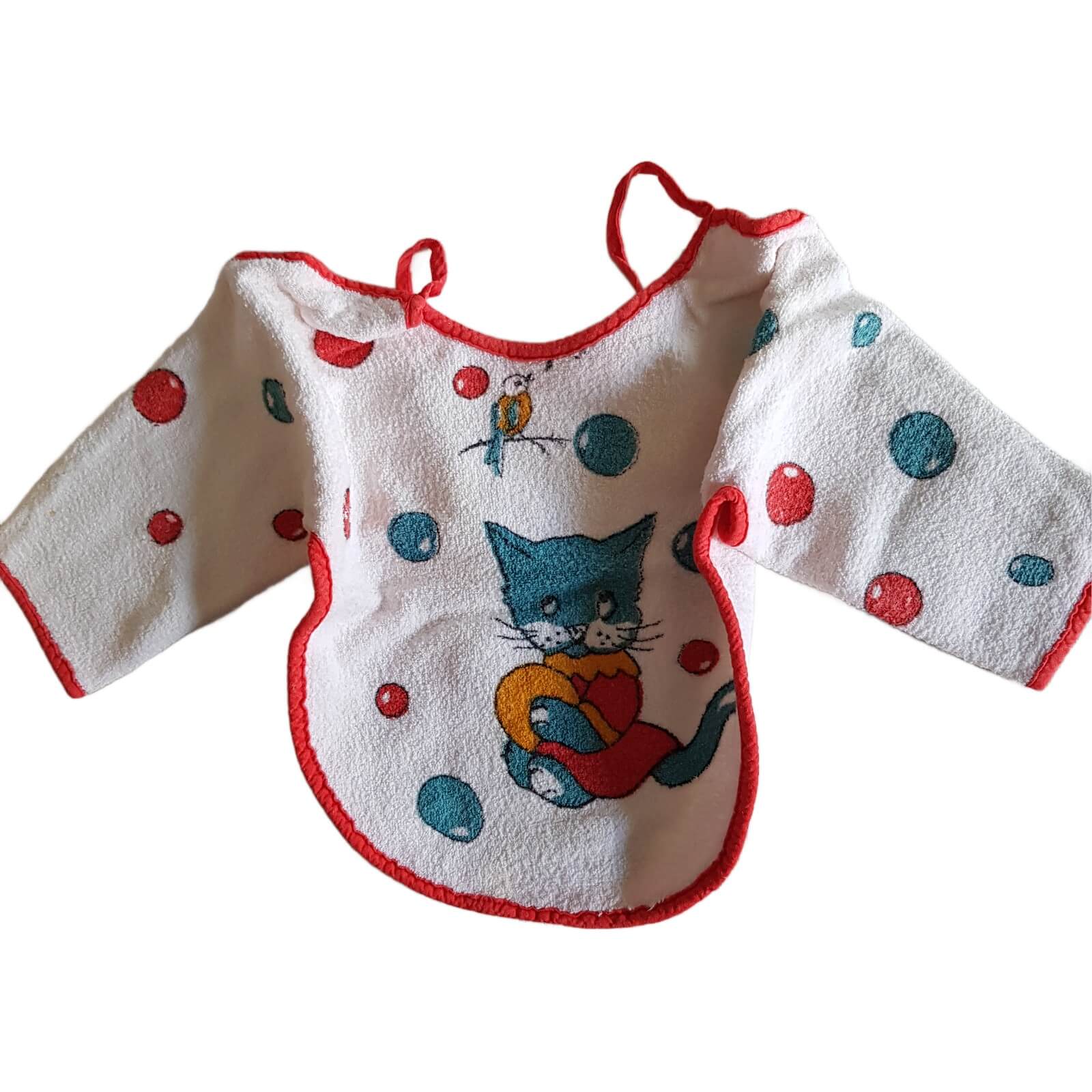 BabyLätzchen mit Ärmel, Spucktuch